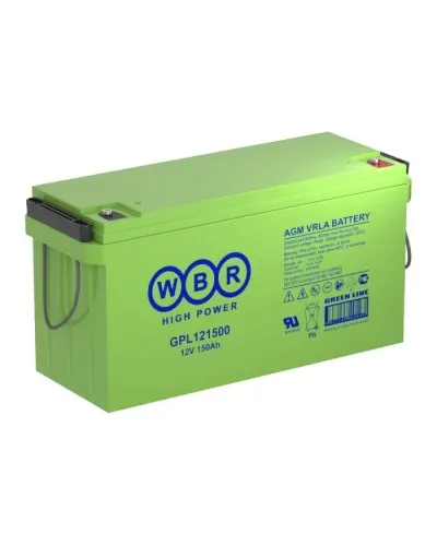 WBR GPL121500A. Аккумулятор герметичный свинцово-кислотный. WBR в Новосибирске