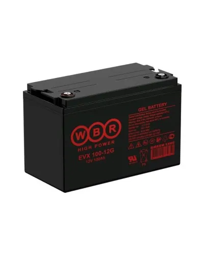 WBR EVX100-12G. Аккумулятор герметичный свинцово-кислотный. WBR в Новосибирске