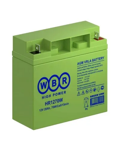 WBR HR1270W. Аккумулятор герметичный свинцово-кислотный. WBR в Новосибирске