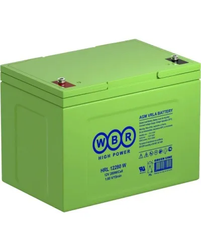 WBR HRL12280W. Аккумулятор герметичный свинцово-кислотный. WBR в Новосибирске