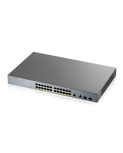 GS1350-26HP-EU0101F. L2 коммутатор PoE+ для IP-видеокамер rack 19. ZYXEL в Новосибирске