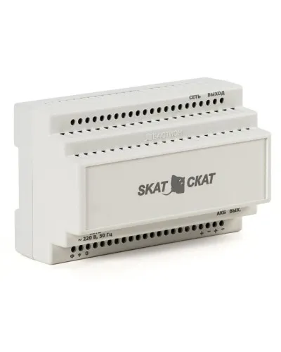 SKAT-12-6.0DIN (586). Источник вторичного электропитания резервированный. Бастион в Новосибирске
