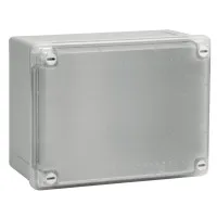 Коробка ответвительная с гладкими стенками IP56, 120х80х50 (53920). Коробка ответвительная с гладкими стенками и матовой крышкой. ДКС