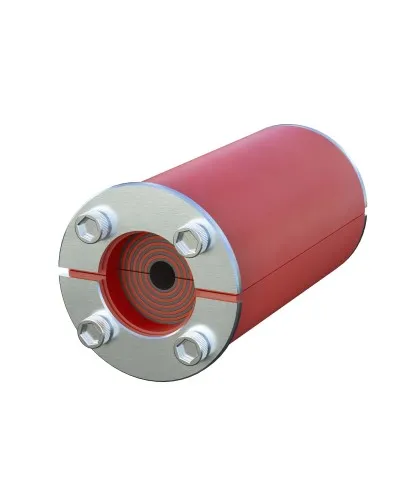 Проходка круглая, нержавеющая, D200х70 мм для кабелей D138-170 мм (DXF311A): Проходка круглая, нержавеющая в Новосибирске