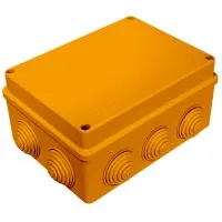 Коробка JBS150 150х110х70, 10 вых., 8P (0,15…2,5мм²) (43019HF): Коробка монтажная, огнестойкая, без галогена