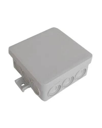 Коробка JBL085 85х85х38, 12вых., IP55, серая (44054). Коробка монтажная. Экопласт в Новосибирске
