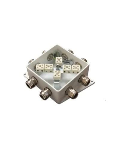 КМ-О (12к*6,0)-IP66-120х120, два ввода: Коробка монтажная огнестойкая в Новосибирске