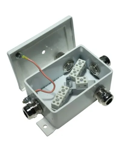 КМ-О (12к)-IP66-d, три ввода: Коробка монтажная огнестойкая в Новосибирске