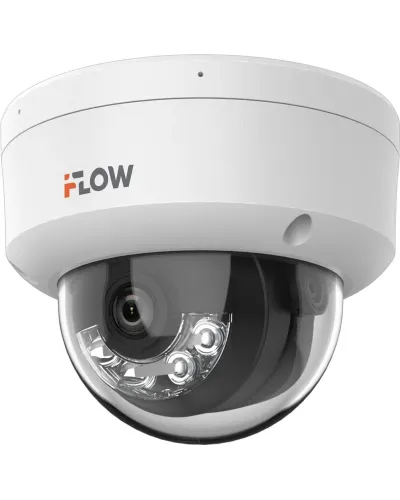 F-IC-2482C2MS(4мм). Бюджетная IP-видеокамера купольная. i-FLOW в Новосибирске