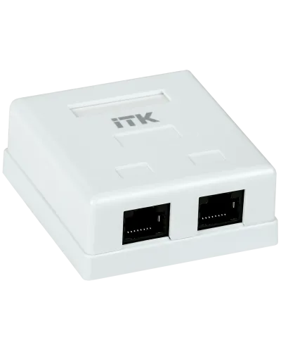 CS2-1C5EU-22-G. Настенная розетка RJ45. GENERICA в Новосибирске