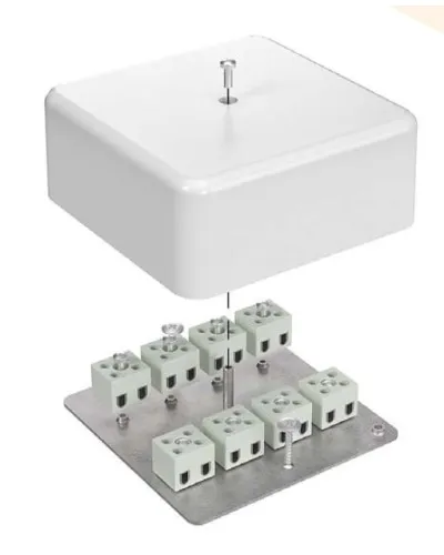 Коробка огнестойкая 103х103х45 для кабель-канала (40-0470-FR6.0-6). Коробка огнестойкая для кабель-канала. Промрукав в Новосибирске