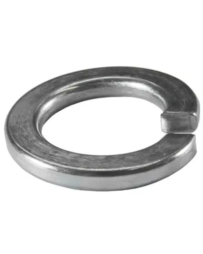 Шайба гровер оцинкованная М10 (DIN 127) (500 шт) (PR08.2383). Шайба гровер оцинкованная. Промрукав в Новосибирске