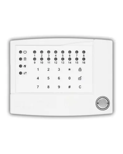 ППКОП-16 (М4), интерфейс RS-485. Клавиатура. СОКРАТ в Новосибирске