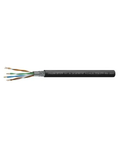 СПЕЦЛАН SF/UTP Cat 5e ZH нг(А)-HF 4х2х0,52. Кабель «витая пара» (LAN) для структурированных систем связи. Спецкабель в Новосибирске
