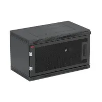 ШТ-НСр-6U-600-350-П-Ч (130411-01322). Шкаф телекоммуникационный 19 настенный 6U. ССД (Связьстройдеталь)