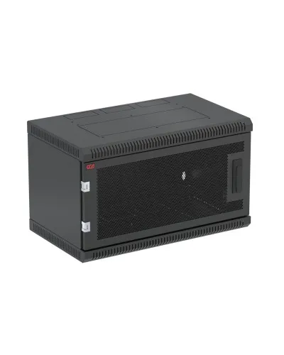 ШТ-НСр-6U-600-350-П-Ч (130411-01322). Шкаф телекоммуникационный 19 настенный 6U. ССД (Связьстройдеталь) в Новосибирске