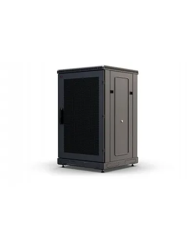 ШТ-НП-М-18U-600-600-П-Ч (130411-01129). Шкаф напольный 19, 18U. ССД (Связьстройдеталь) в Новосибирске