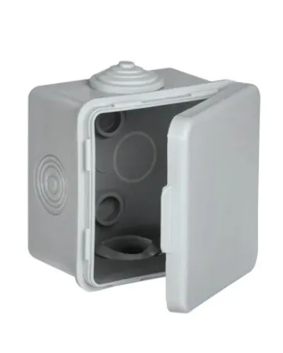 Коробка КМ 65х65х50 GENERICA (UKO31-065-065-050-K03-54). Коробка распаячная для открытой проводки. GENERICA в Новосибирске